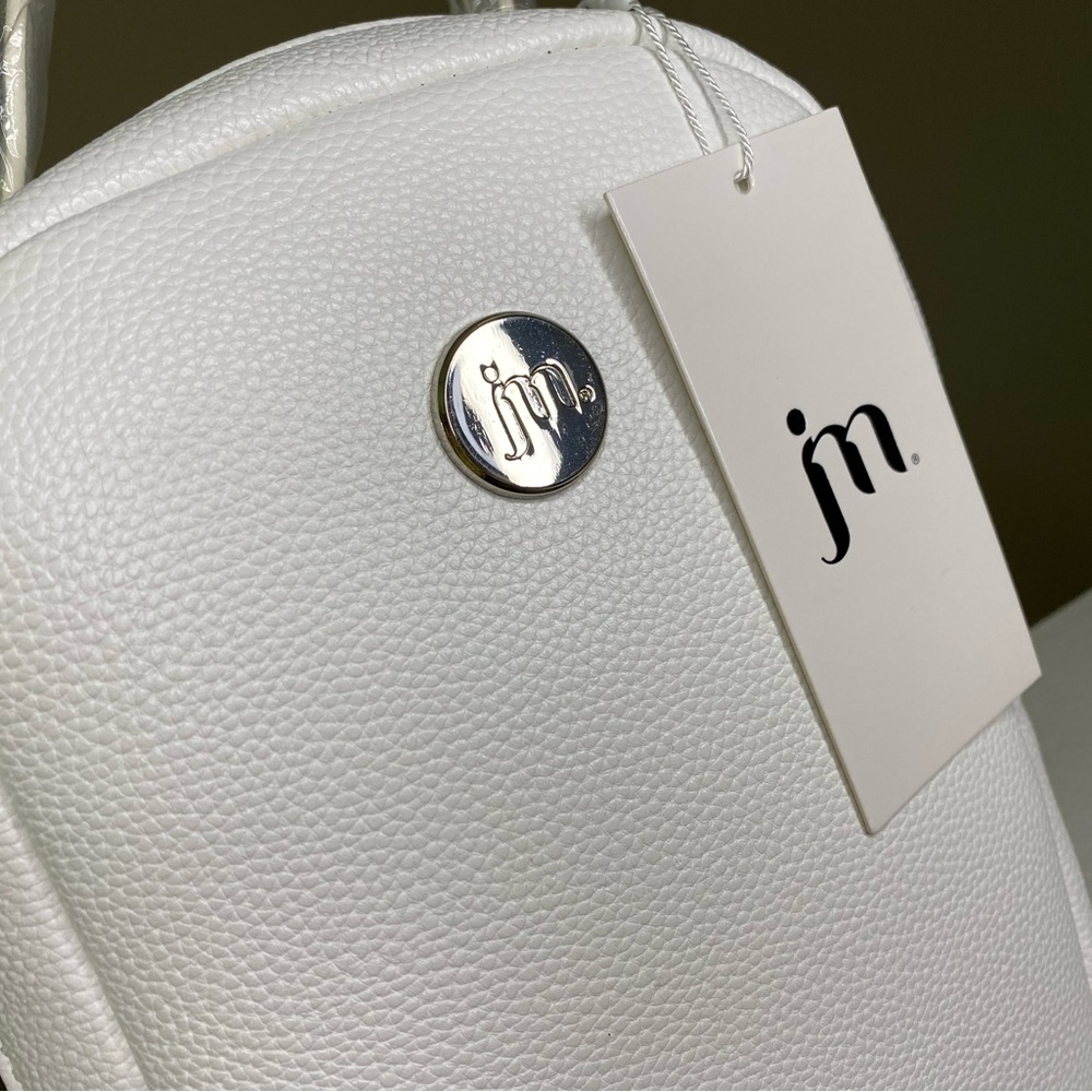 NWT Jessica Moore Exquisite Mini Backpack In White - Picture 2 of 7
